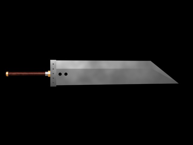 cloud buster sword mouse