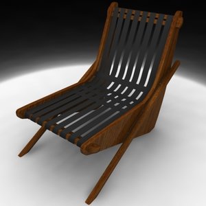 3d neutra boomerang chair