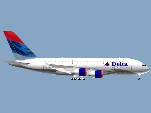 lwo airbus a380-800 delta a380