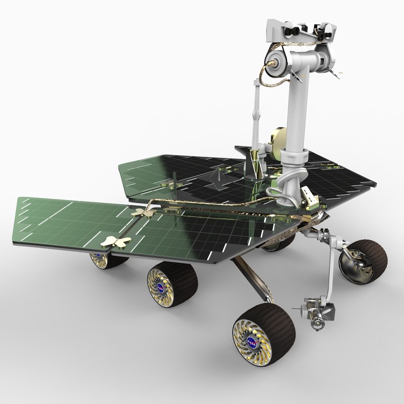 Mars Rovers 3d Model