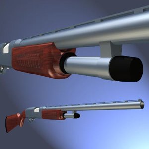 3d pump shotgun