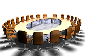 lightwave large conference meeting table