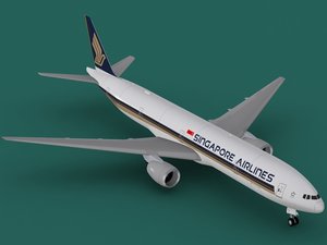 b 777-300 singapore max