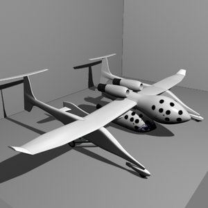 3d model space ship