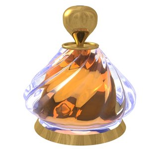 perfume bottle 3d 3ds