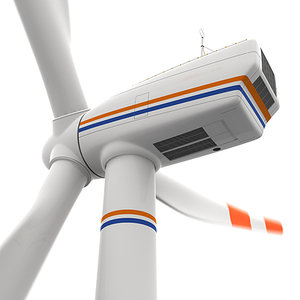 turbine power energy 3d model