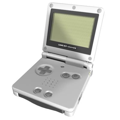 gameboy nintendo 3d max