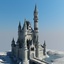 castle building architecture 3d model
