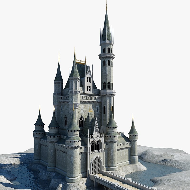 Castle model. Замок в 3d 3d Max. Замок 3д модель. 3d модель Castle. Красивый замок 3д.