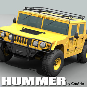 hummer h1 3d model