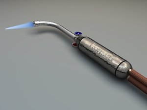 blow torch 3d model