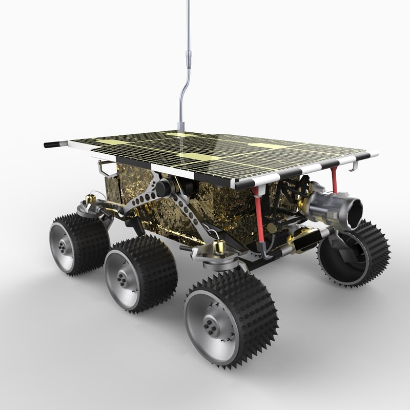 sojourner rover 3d model