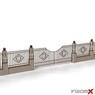 Architecture Gate 3D Models for Download | TurboSquid