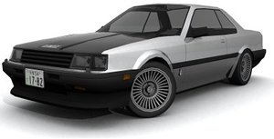 nissan skyline 3d model