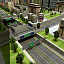 buildings road 3d model