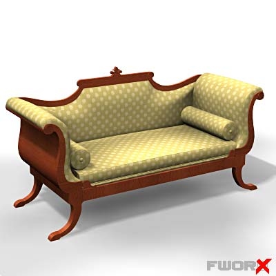 Sofa Old Fashioned Max
