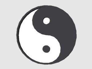 free yin yang 3d model