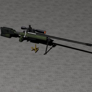 mcmillan tac-50 rifle 3d max