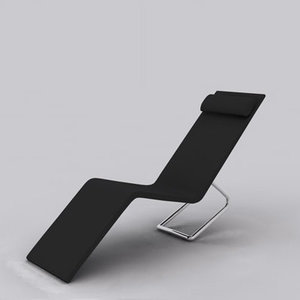 mvs chaise longue 3d model