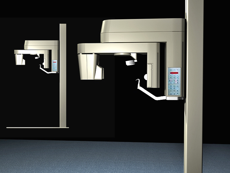 dental xray 3d model