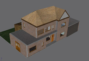 free house 3d model