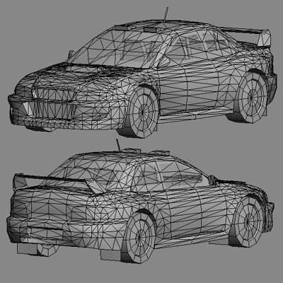 car prodrive 3d model