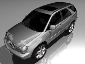 3ds max lexus rx300
