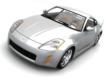 nissan 350z 3d model