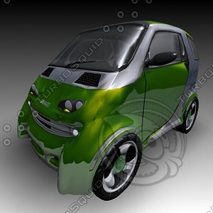 3d model smart city car
