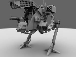 mech robot 3d model