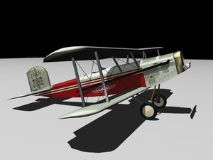 3d model douglas m-2 mail plane