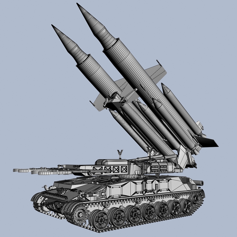 soviet sa-4 ganef 3d model