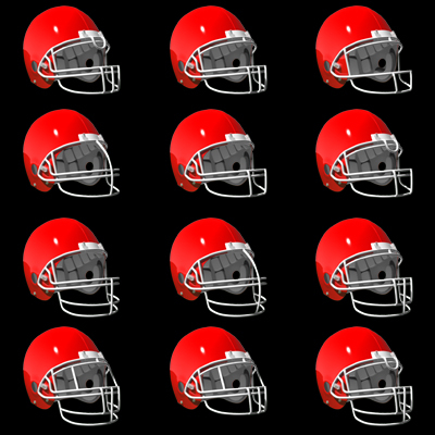 Football Facemasks By Position