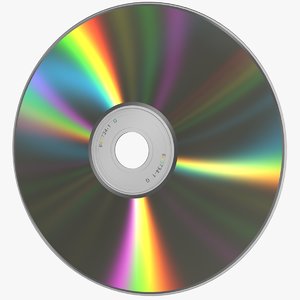 cd dvd 3d model