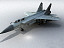 mig airplane fighter 3d model