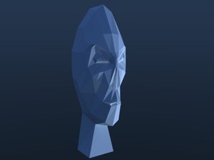 face death 3d model