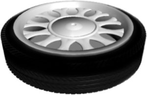 3d model tire