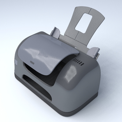 3d model inkjet printer