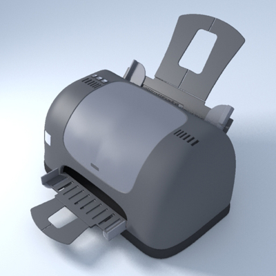 3d model inkjet printer