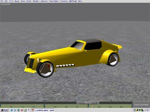 free two-seater 3d model