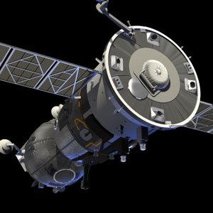 3d soyuz spacecraft