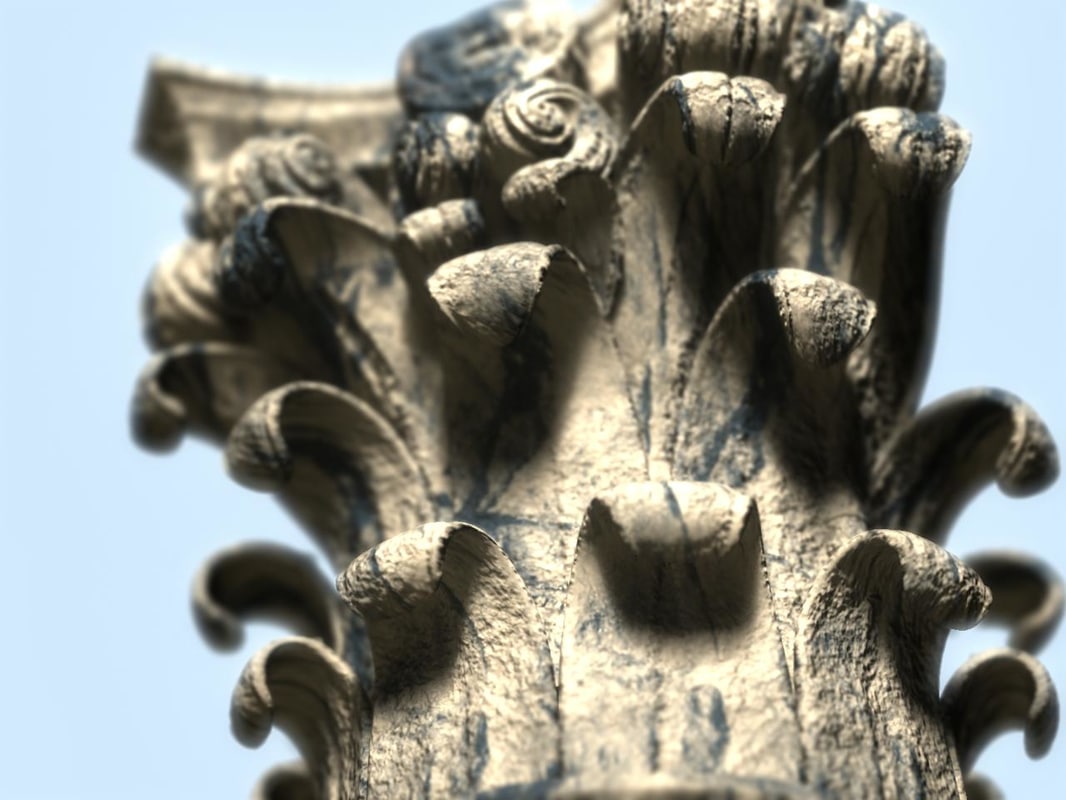 corinthian capital 3d model https://static.turbosquid.