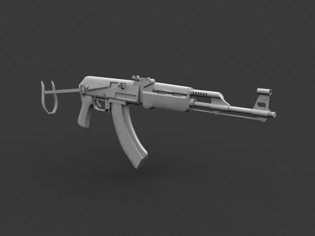 Ak 74 Su 3d Model