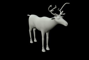 3d model of deer 2182 22672