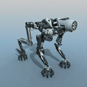 amee robot 3d model