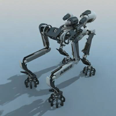 Amee Robot 3d Model