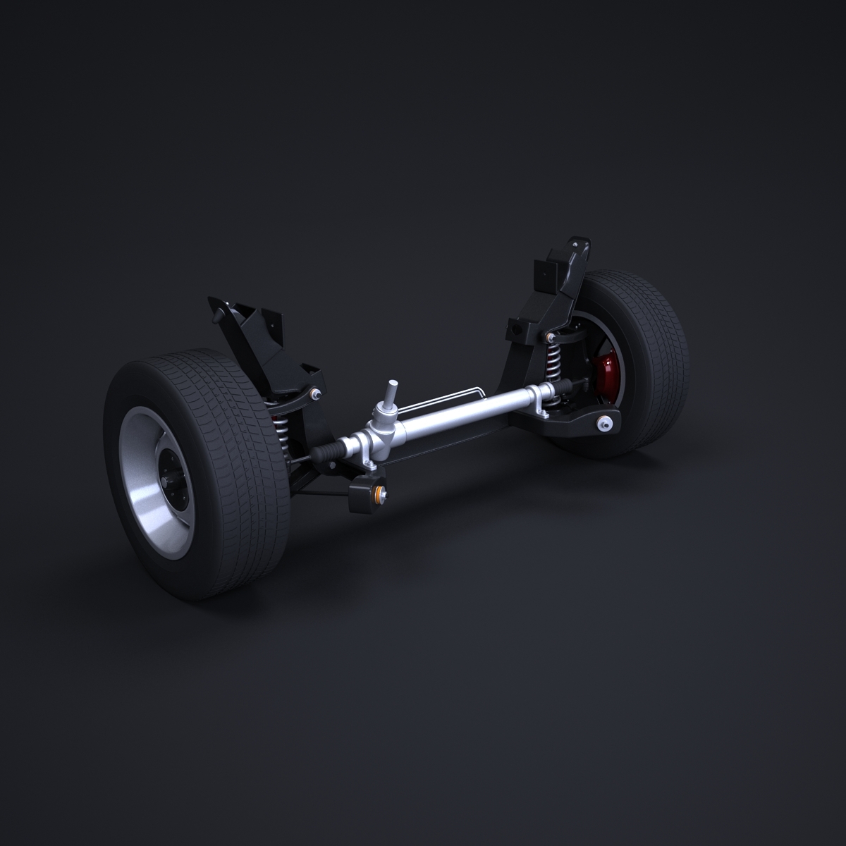 car suspension 3d model