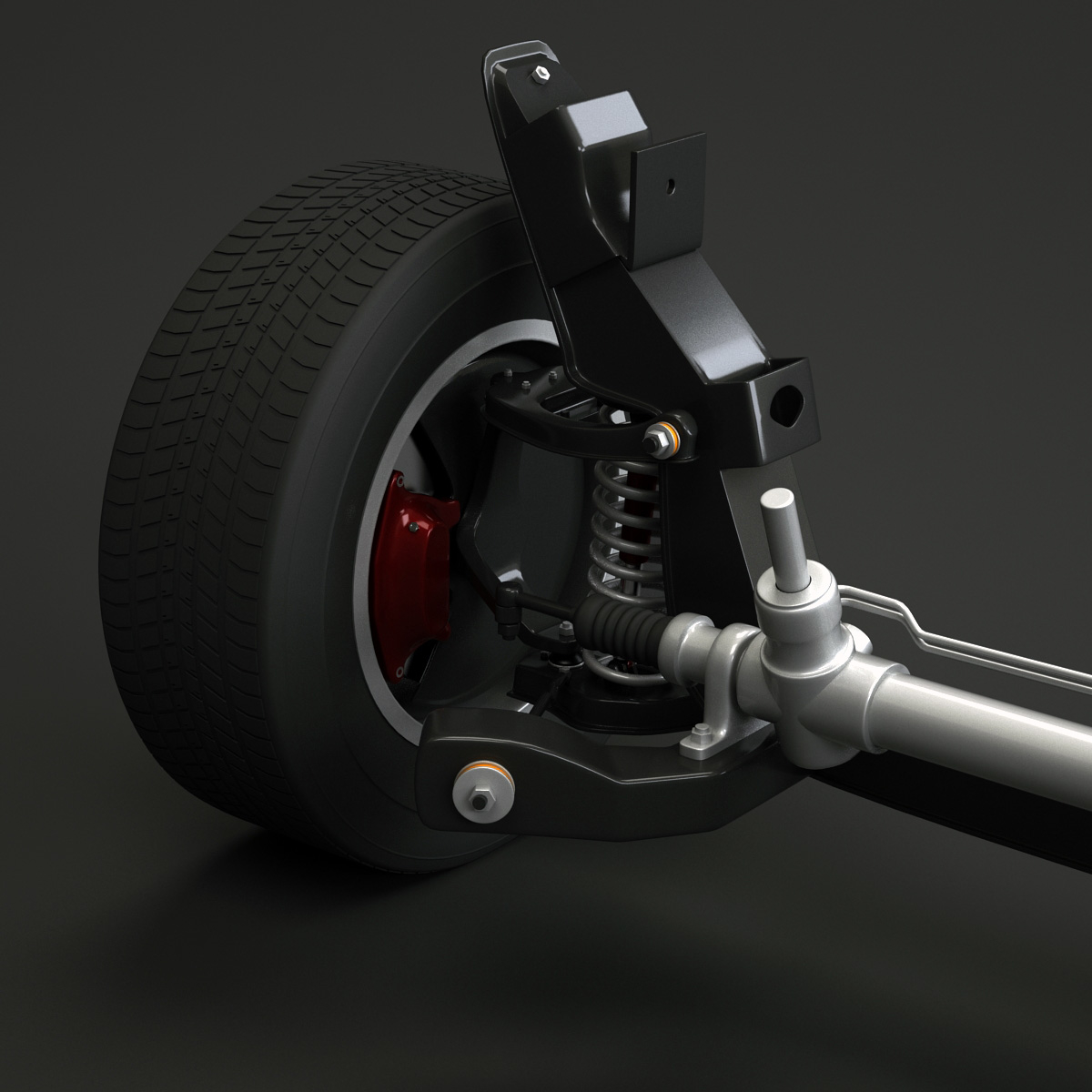 car suspension 3d model