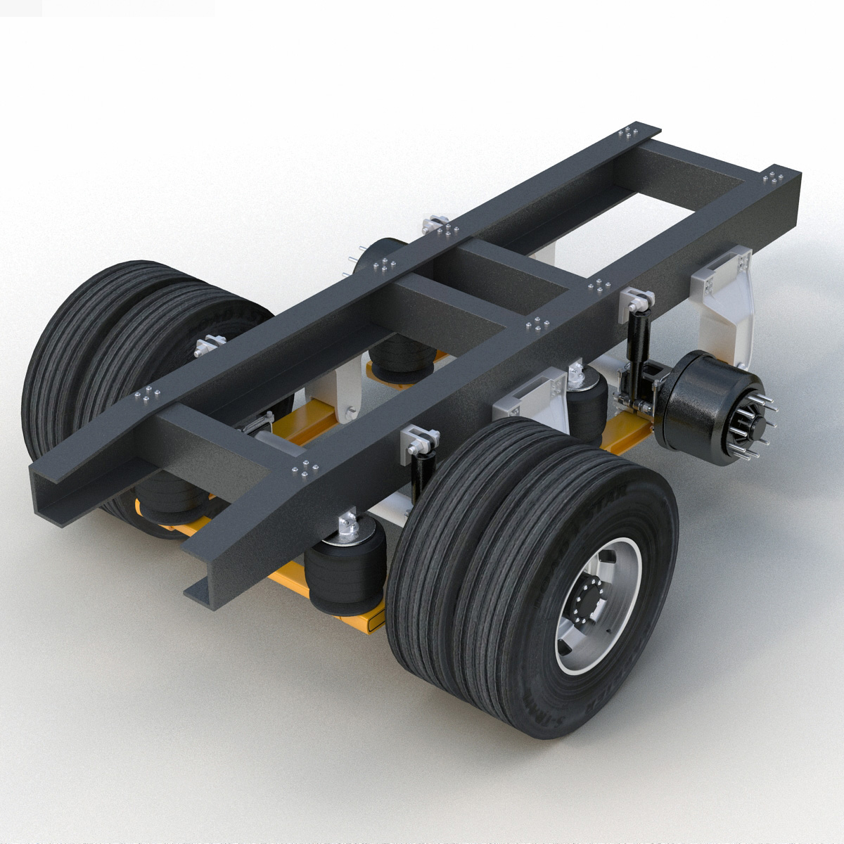 classic suspension 3d model