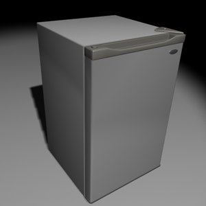 fridge freezer mini-fridge 3d 3ds